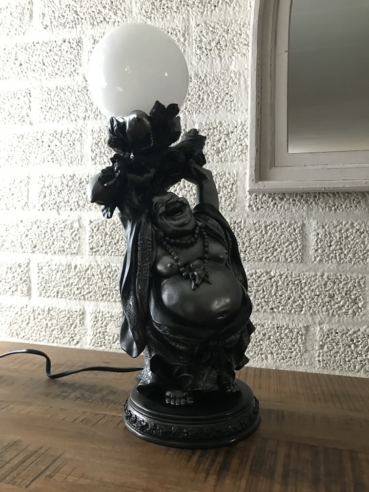 band rek Geldschieter Boeddha lamp, hele aparte en exclusieve lamp in de vorm van een... -  HANDGEMAAKT.EU
