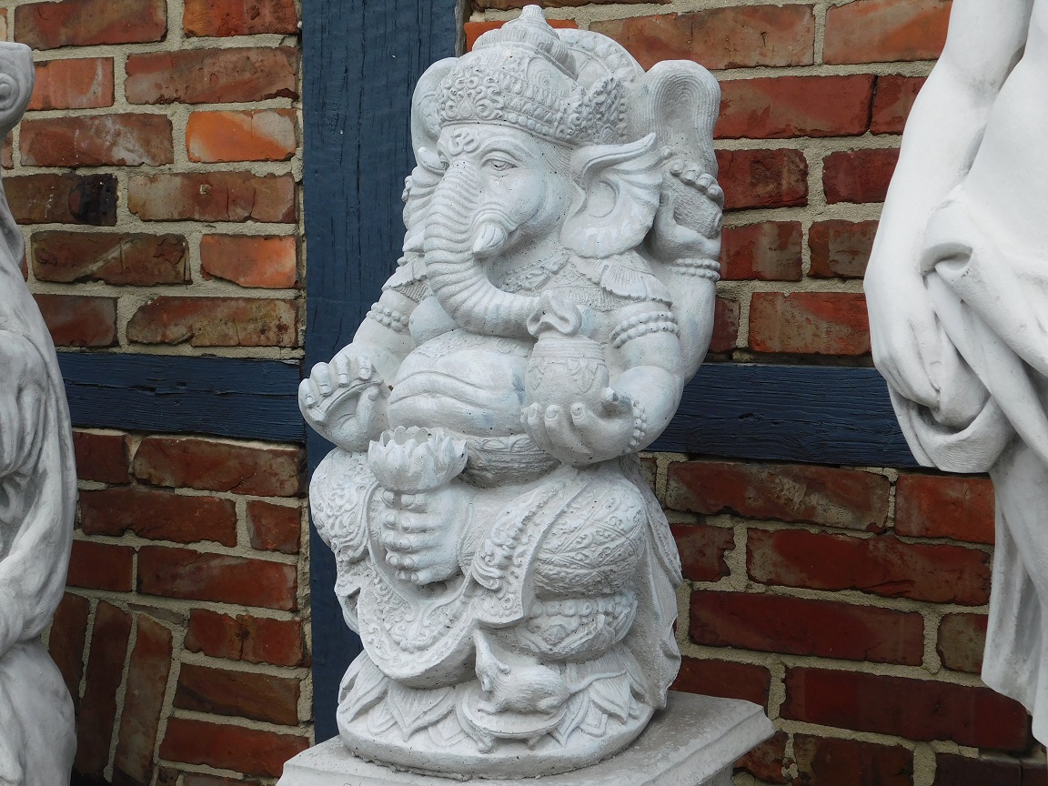 Beeld Ganesha 1 - God van de Wijsheid, Welvaart en - Vol... - HANDGEMAAKT.EU