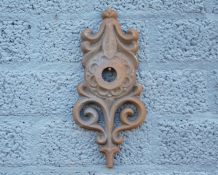 Wall anchor (Flower) - cast iron