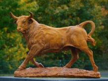 Statue Bull - Cast iron - Solid