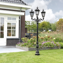 Outdoor lantern 3-light - Old Waalwijk - 235 cm