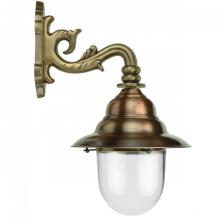 Buitenlamp geheel koper-glas, koperen wandlamp, rustieke buitenlamp, buiten wandlamp voordeur, top kwaliteit!!