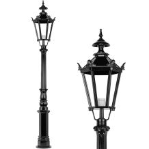 Lantaarn ''Paris'' - forse buitenlamp - zwart of groen