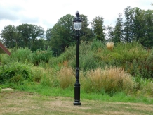 Garden lantern Bilbao XL - dark green - 290cm