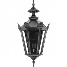 Buitenlamp - 50 cm - Zwart - Alu - met Fitting en Glas