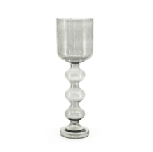 Candlestick -vase - 55 cm - Grey - Glass