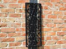 Grille - Black - Cast iron - for Doors or Windows - Rectangle