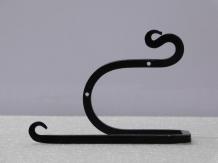 Toilet roll holder - Black - Iron