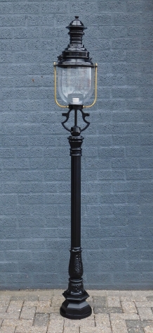 Lantern ''Unique'' - outdoor lamp, vertical lantern - black