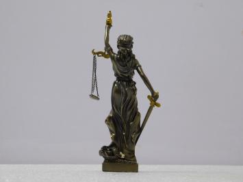 Beeld Justitia - Brons-look - Polystone