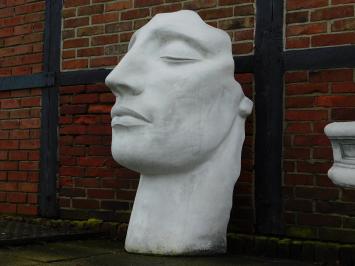 Uniek beeld The Face - 135 cm - Steen