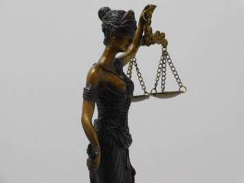 Einmalig: Statue der Lady Justice - 45 cm - Skulptur