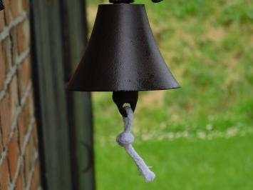 Doorbell with Birds - Cast iron - Bell with cord