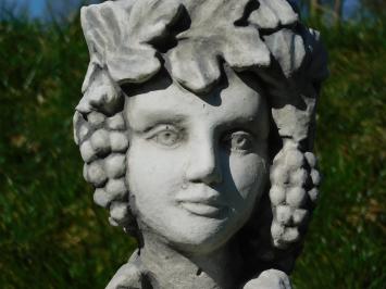 Flower pot Woman - 35 cm - Stone