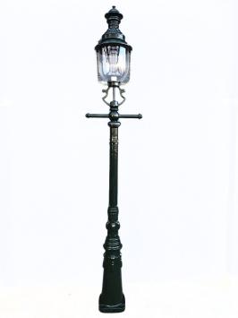 Staande lantaarn, buitenlamp staande lamp lamp tuin lamp, buiten verlichting, Yard Lamp, lantaarn,  250cm, Brussel.