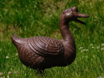 Statue Duck - Cast iron - Brown