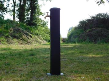 Freistehender Wasserhahn - Alu - Schwarz