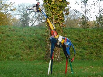 Giraffe ‘Savanna’ - 155 cm - Handmade Artwork