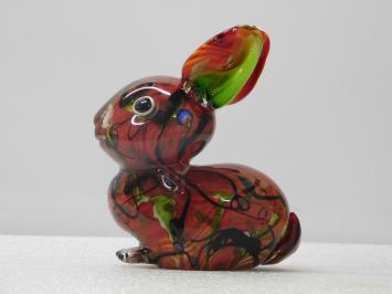 Glass Statue of Rabbit - 19 cm