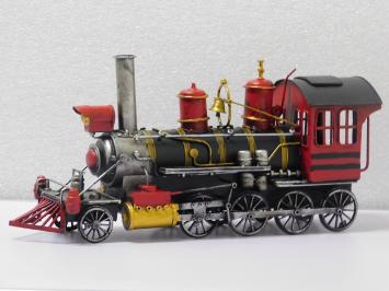 Stoomlocomotief van Metaal - 40 cm - Handgemaakt - Trein