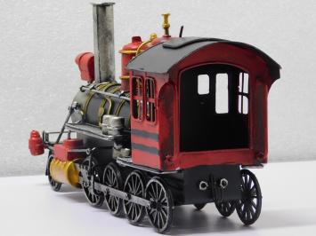 Metal steam locomotive - 40 cm - Handmade - Train