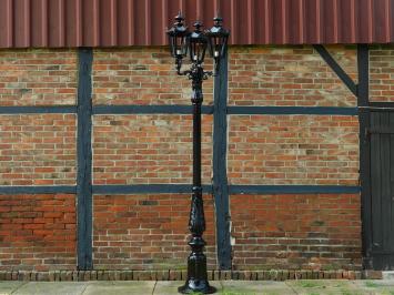 Lamp post Triple Crown with Crowns - 300 cm - Alu