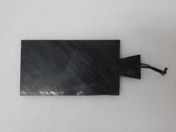 Snack board - cutting board - marble - 43 cm - Black