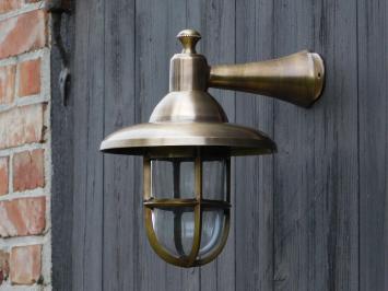 Ship's lamp M - Brass - Round