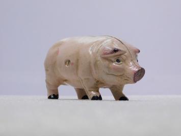 Vintage Piggy Bank - Pink - Cast iron