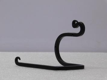 Toilet roll holder - Black - Iron