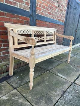 Decorative Garden Bench - 150 cm - Wood