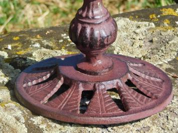 Standing Bird Bath with Birds | Cast iron | for Summer and Winter