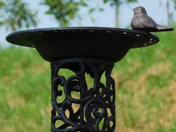 Bird bath with birds - 50 cm - Cast iron