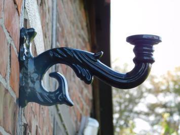 Wall arm for outdoor lamp - 23 cm - Dark green