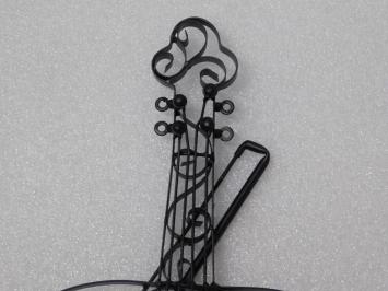 Wall ornament Violin - 85 cm - Black